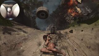 TOMB RAIDER NUDE EDITION COCK CAM GAMEPLAY #6