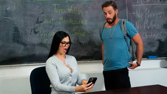 My First Sex Teacher - Sexy Professor Jasmine Jae teaches her student a lesson he won't forget
