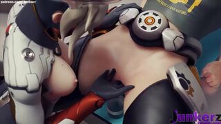 Overwatch Mercy 7 SFM & Blender 3D Hentai Porn Compilation