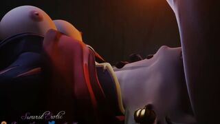 Overwatch Mercy 5 SFM & Blender 3D Hentai Porn Compilation