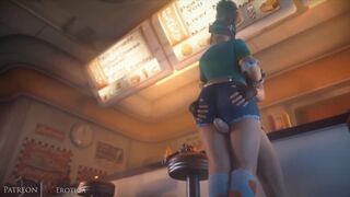 Overwatch Mei 4 SFM & Blender 3D Hentai Porn Compilation