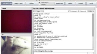 my first xxx video on chatroulette