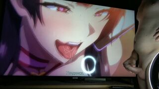 Anime Girl Orders Shy Schoolboy Friend To Have Hard Anal Sex With Her (BONDAGE And Creampie)