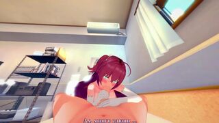Azur Lane: Surcouf Sex with a Beautiful Girl. (3D Hentai)