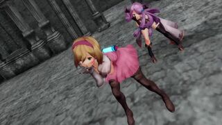 【MMD】Damaged delusion mobile girl [Granblue Fantasy]【R-18】