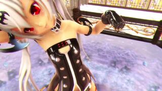 【MMD】Donut Hole with Alice [Upd1-Nopan-Add tail]【R-18】