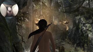TOMB RAIDER NUDE EDITION COCK CAM GAMEPLAY #8