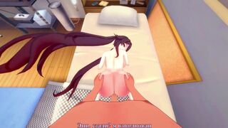 Genshin Impact: Hu Tao Sex with a Beautiful Girl. (3D Hentai)