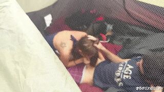 Caught Fucking Hard In Friends Tent Camping