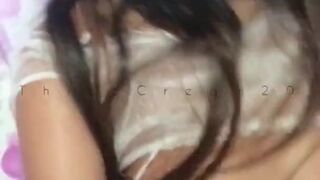 Big Ass Horny Teen Wants To Get Pregnant, Filmed Herself After Reaching Orgasm