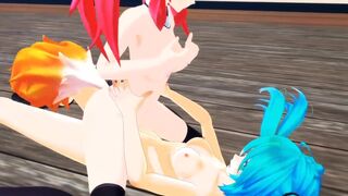 【SEX-MMD】Caster Extra Futanari Fuck【R-18】