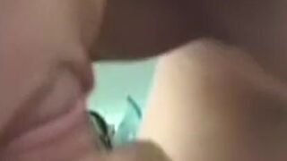 UBLIC - Camping Tent Blowjob and Fucking - Fuck me hard - Cum on her little tits