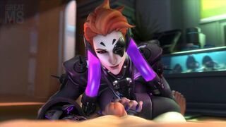 Overwatch Misk (Echo & Moira) 1 SFM & Blender 3D Hentai Porn Compilation