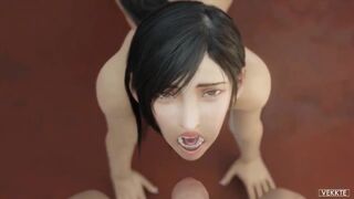 Tifa Sucking Cock POV