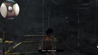 TOMB RAIDER NUDE EDITION COCK CAM GAMEPLAY #10
