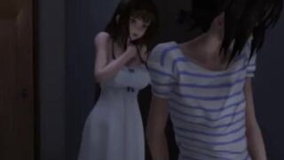 Relationship of stepsiblings 2 (Fucked stepsister) 【Hentai 3D】