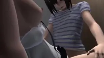 Relationship of stepsiblings 2 (Fucked stepsister) 【Hentai 3D】