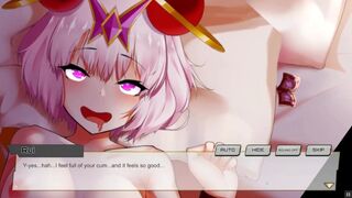 SF Girls [PornPlay Gacha Hentai game] Ep.10 I make her orgasm with my big cock