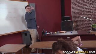 Cecilia Lion Takes Her Teachers Cock For Extra Credit