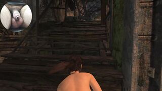 TOMB RAIDER NUDE EDITION COCK CAM GAMEPLAY #11