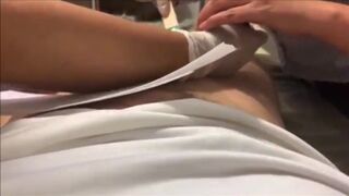 AsianMassageMaster dot com: Waxing and Fucked at The Asian Massage Parlor