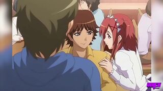 Cafe Employee Masaru Plays Sex Games With The Waitresses Behind The Counter