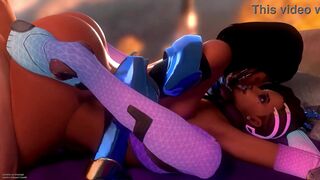 Overwatch Pharah 8 SFM & Blender 3D Hentai Porn Compilation