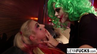 Whorley Quinn gets caught and fucked by the Joker