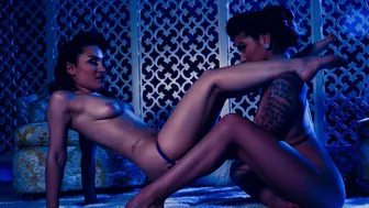 My Doll Parts - Blue Velvet Lesbians With Kayla Jane And Gabriella
