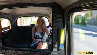 Blonde Emily Bright has her Sweet Wet Pussy Pounded by a Taxi Driver