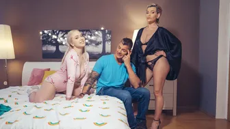 Tent porn video – Fakehub Originals - Fake Family: Stuck In A Tent