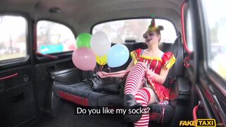 Driver Fucks Cute Valentine Clown