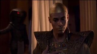 Stargate SG1 Apophis and Sha're.