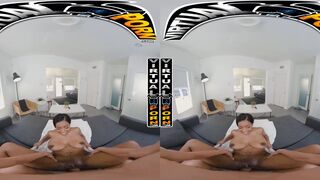Petite Black Hottie Lily Starfire Getting Ready to Fuck In VR