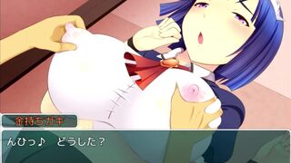 巨乳メイドにいたずら搾乳プレイ♡ 授乳 爆乳 エロアニメ/エロゲーム実況