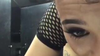 Latina stripper with phat ass on periscope