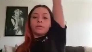 HOT REDHEAD IN A SEXY DANCE PERISCOPE