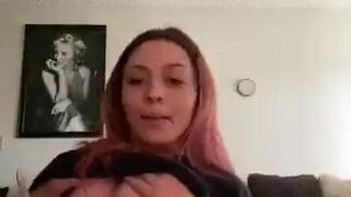 HOT REDHEAD IN A SEXY DANCE PERISCOPE