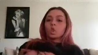 HOT REDHEAD IN A SEXY DANCE PERISCOPE