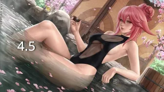 Anime JOI - Yae Miko Breathplay (Nipple Play, CBT)