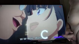 Hottest Anime Bad Japanese Schoolgirl Use Your Friend For Squirting And Eating His Cock PT. 1