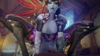 3D Compilation: Dva Mercy Widowmaker Dick Ride Uncensored Hentai Compilation Overwatch