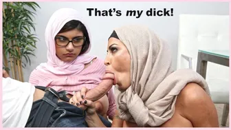 Mia Khalifa - MILF Stepmom Julianna Vega Tries To PWN Mia