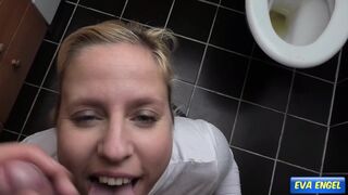 EVA ENGEL: Pervy Piss and Fuck Session with Stepdad on the toilet
