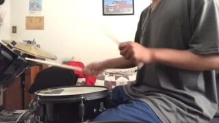 Practicing Drums And Parents Are Having Loud Sex In The Other Room