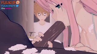 Lala (To Love-Ru) BBC Cleansing 3d animation with sound