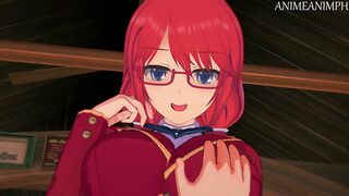 Fucking Sakura Airi from Classroom of the Elite Until Creampie - Anime Hentai 3d
