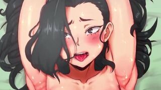 Momo Yaoyorozu Tit Fuck & Cum on Her Face (My Hero Academia 3d animation with sound)