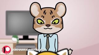 Aggretsuko porn parody Retsuko rage sex, first minute preview - public release aug 3