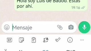 Luis de bado by whatsap part 1
